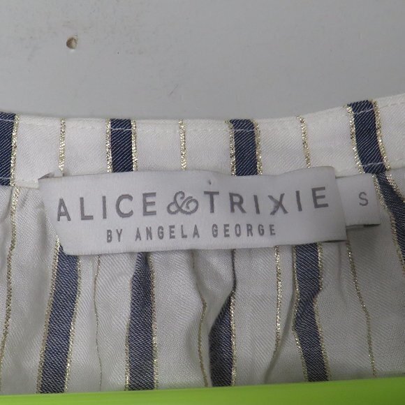Alice & Trixie by Angela George striped shirt - Picture 3 of 4